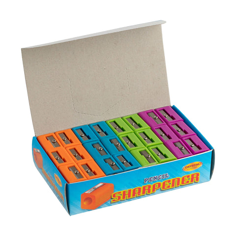 Crystal 1-Hole Sharpener Rectangle 310 (48pcs)