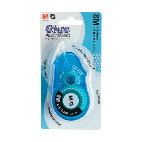 M&G Glue Dot Tape 8Mx8.4mm Blue AJD73371 (1pc)